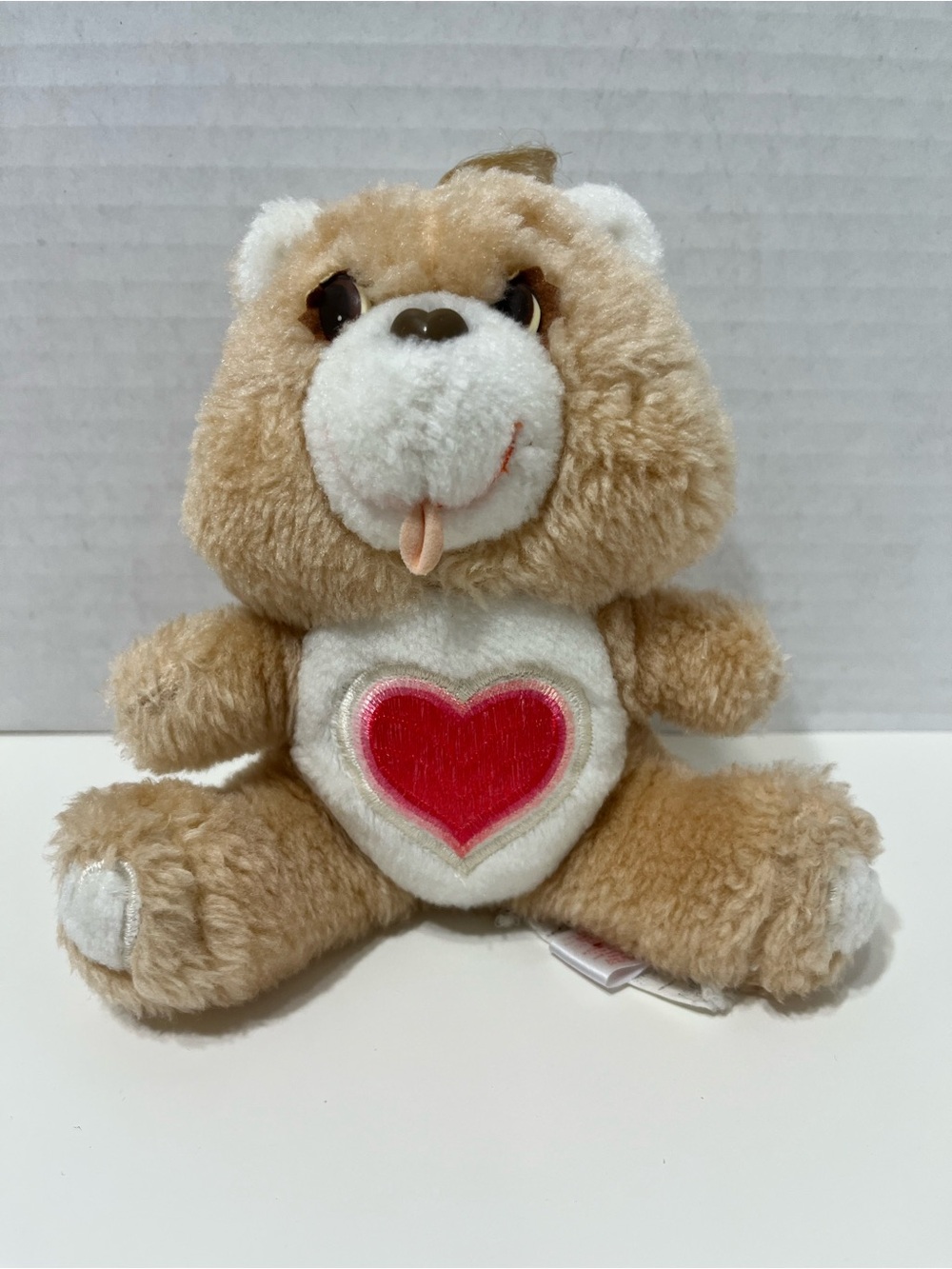 CARE BEARS Vintage 6” Tenderheart care bear plush stuffed animal 80’s toy retro